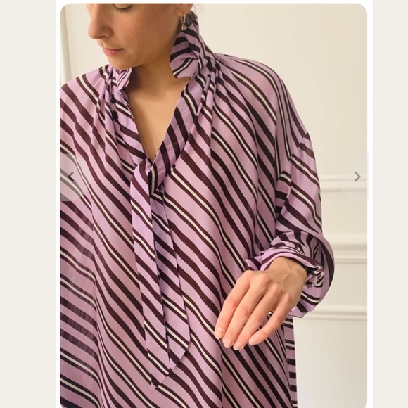 Christian Wijnants Diana Silk Dress 34 - Picture 3 of 14